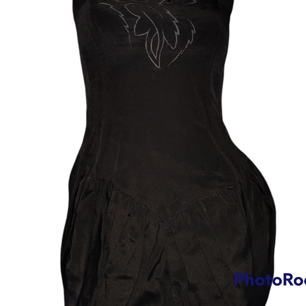 1980's Vintage Strapless Cocktail Dress - Picture 7 of 7